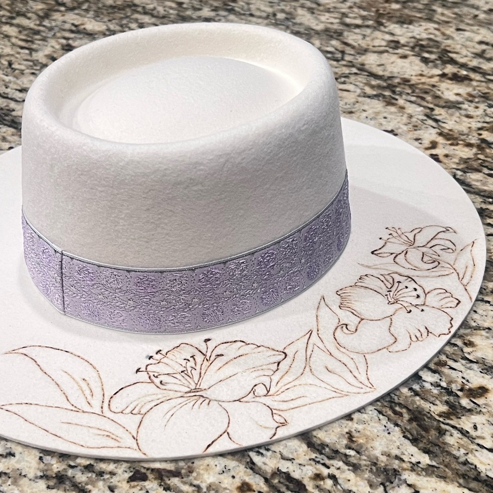 LOC Custom Burned Lily Hat - Picture 13 of 13